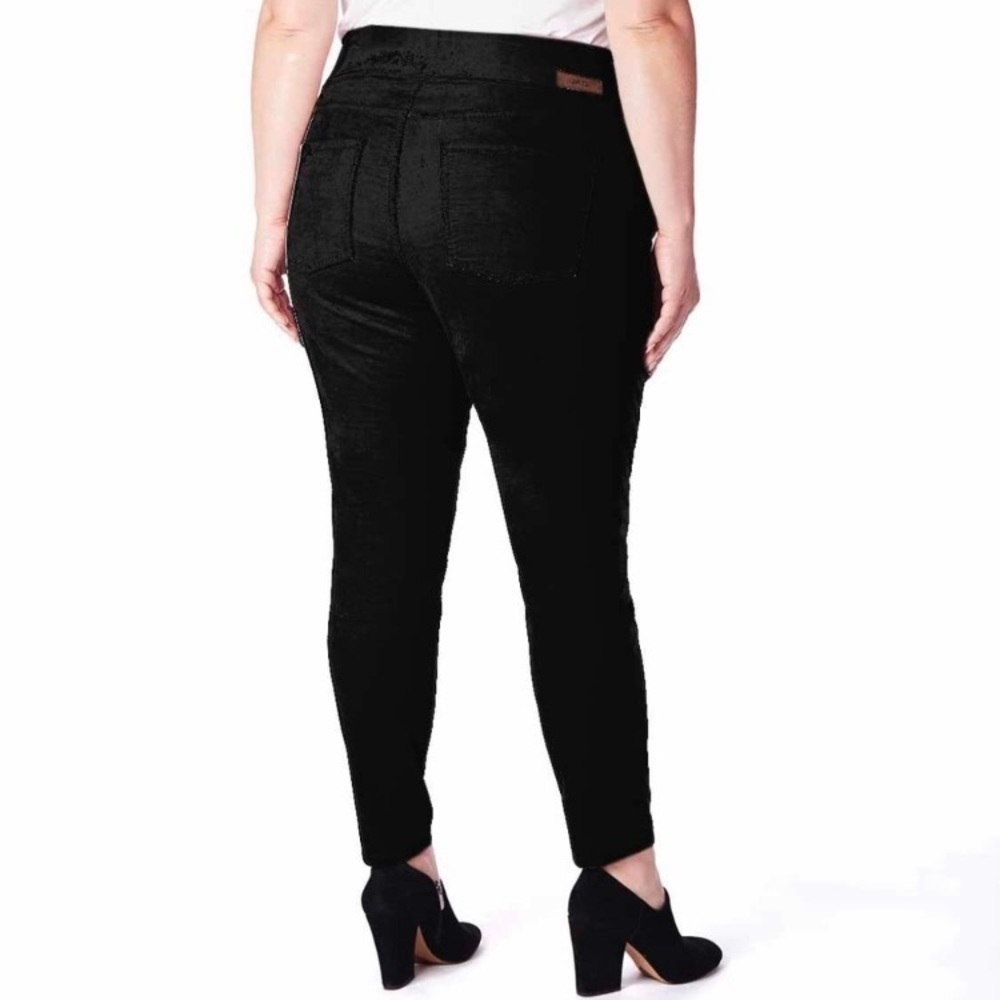 Jag Maria Legging Black Velvet Stretch‎ Pull On